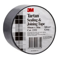 3M Tartan Sealing and Joining Tape 2352 50mm x 30m Silver